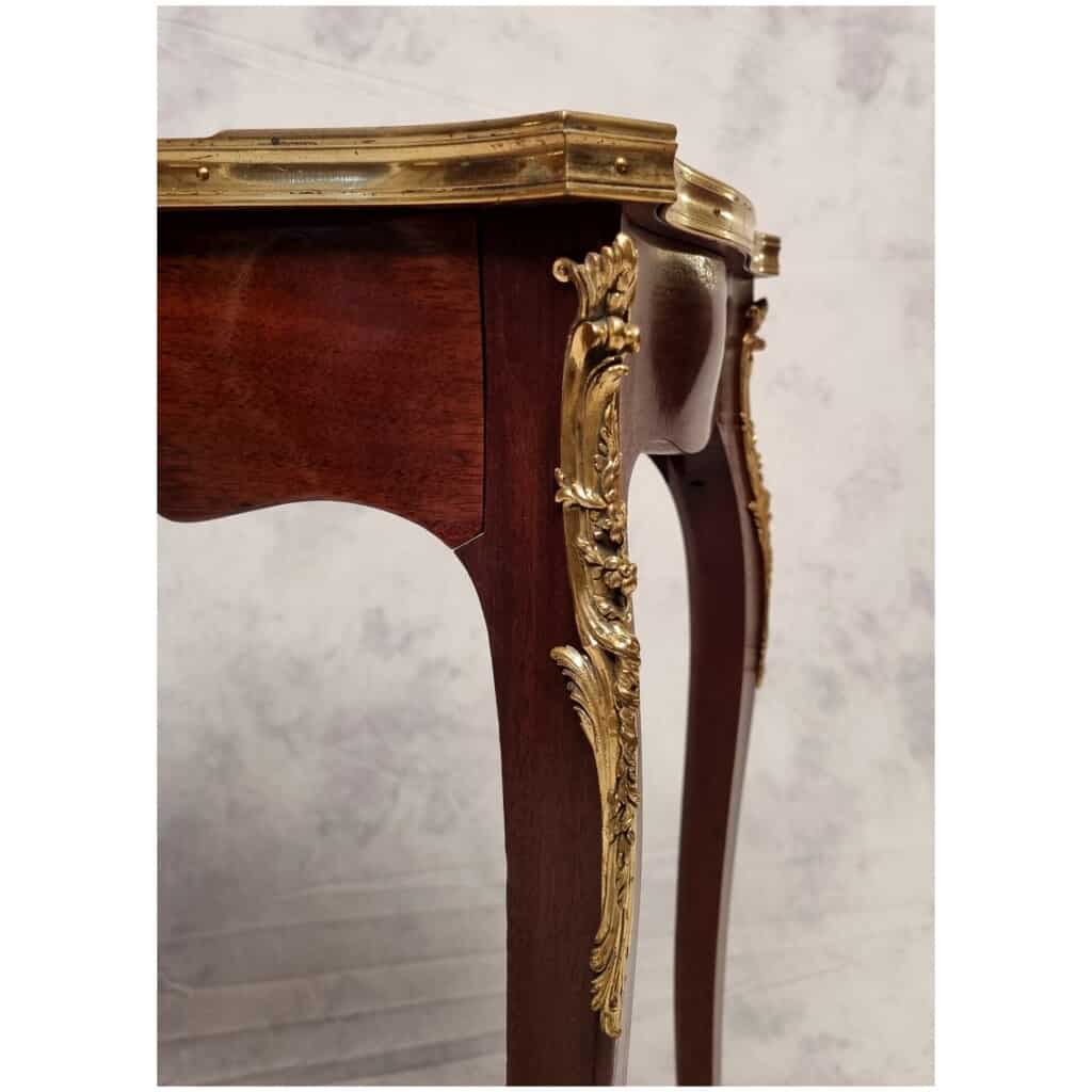 Regency Style Writing Table – dlg François Linke – Violet Wood – 19th 14