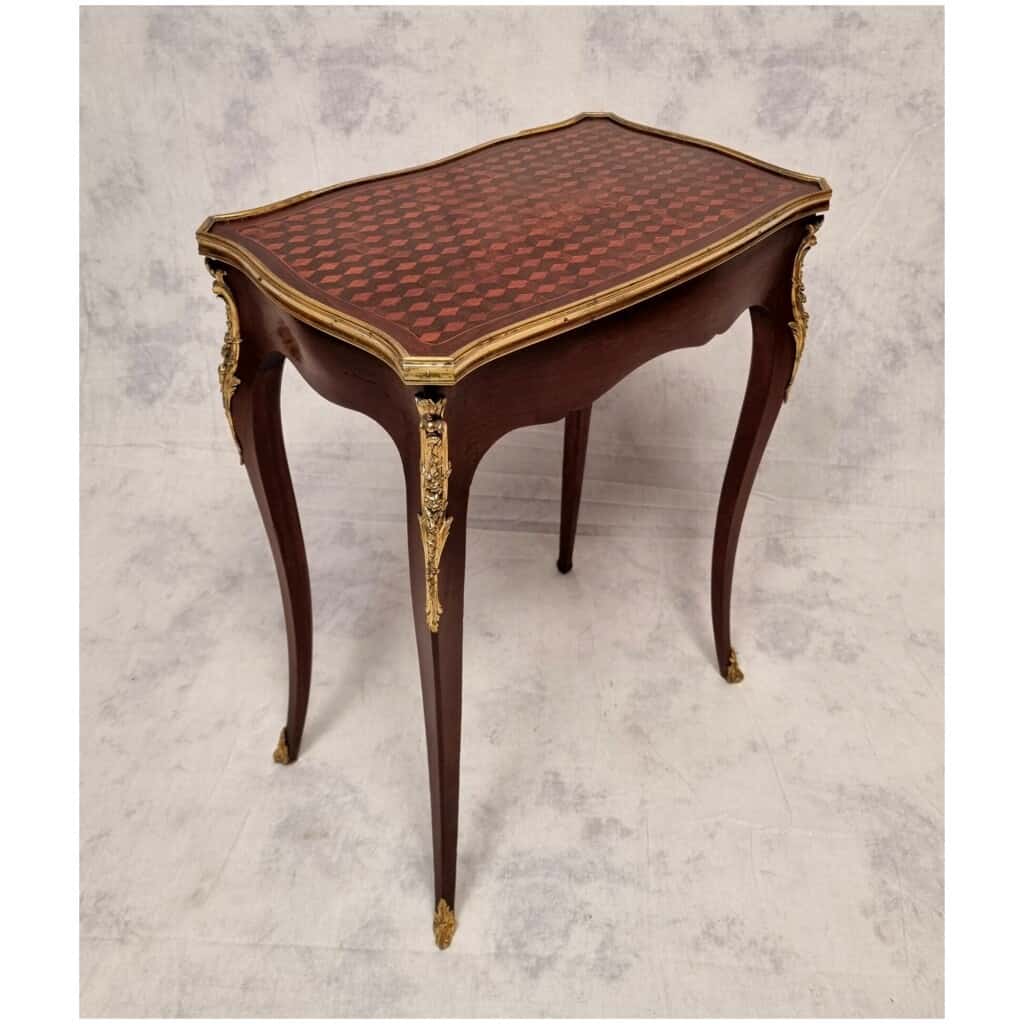 Regency Style Writing Table – dlg François Linke – Violet Wood – 19th 10