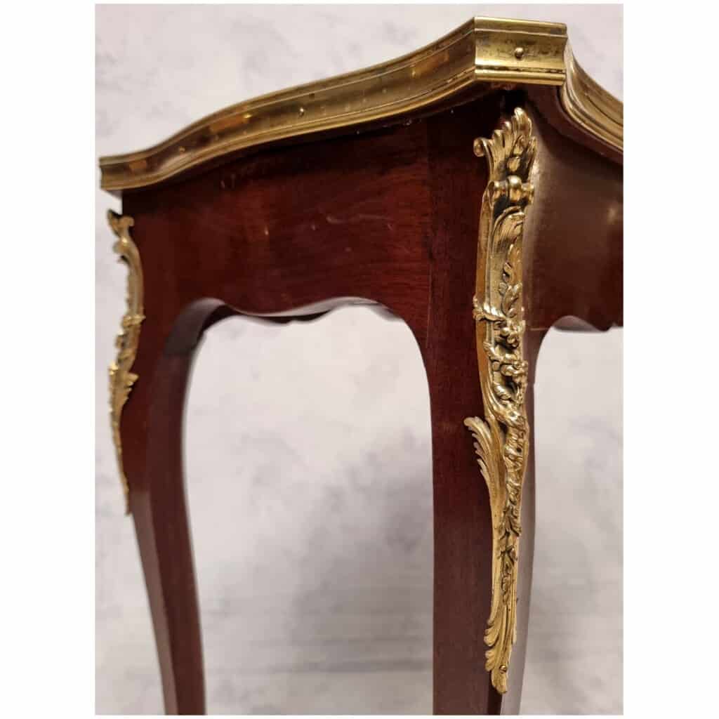 Table à Écrire de Style Régence – dlg François Linke – Bois Violette – 19ème 13