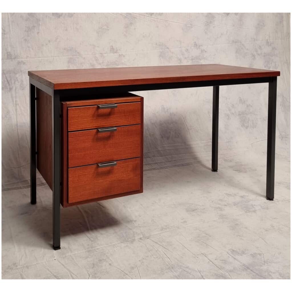 Modernist Desk by Herbert Hirche for Holzapfel - Teak - Ca 1960 3