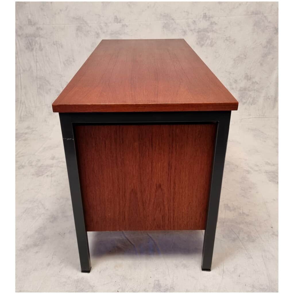 Modernist Desk by Herbert Hirche for Holzapfel - Teak - Ca 1960 10