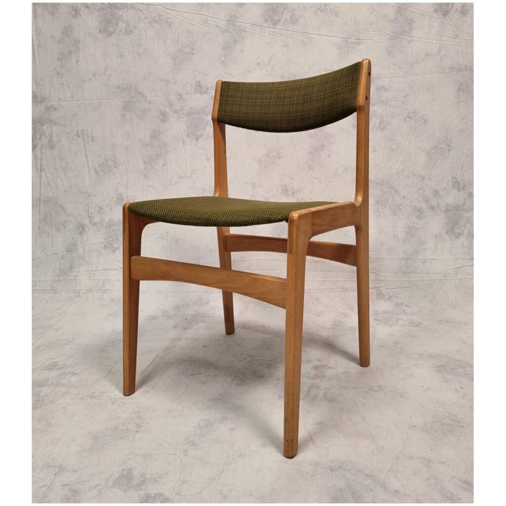 Series of Six Scandinavian Chairs – Erik Buch – Oak – Ca 1960 8