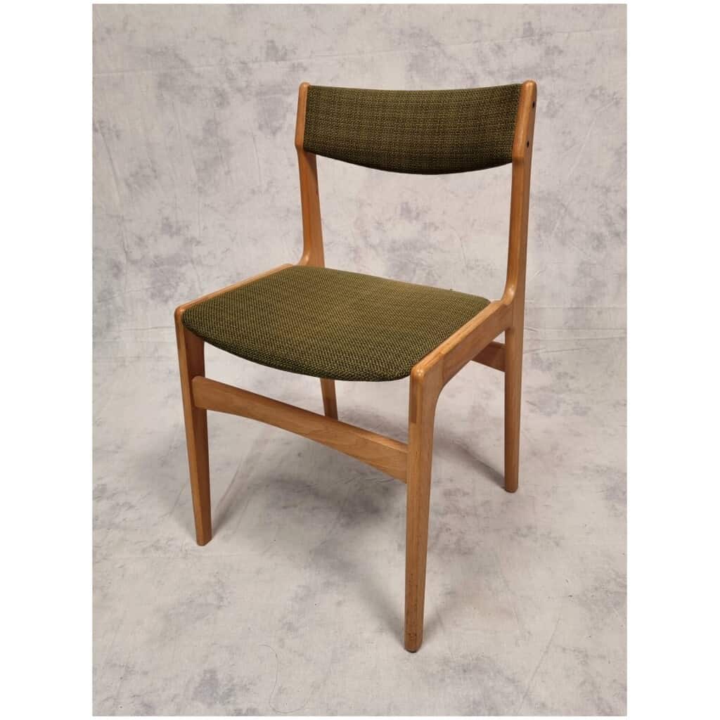 Series of Six Scandinavian Chairs – Erik Buch – Oak – Ca 1960 9