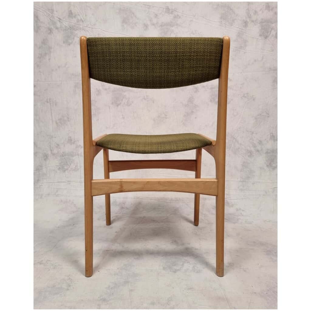 Series of Six Scandinavian Chairs – Erik Buch – Oak – Ca 1960 11