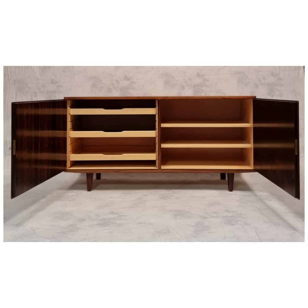 Enfilade Scandinave De Carlo Jensen Pour Hundevad & Co – Palissandre – Ca 1960 9