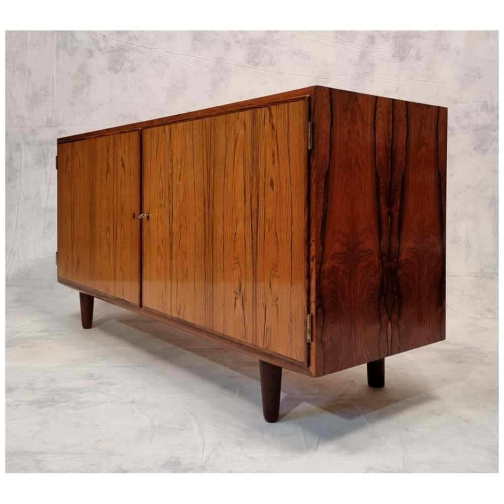 Enfilade Scandinave De Carlo Jensen Pour Hundevad & Co – Palissandre – Ca 1960 7