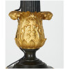 Spectacular chandelier with 5 bronze dragons with double patina, XIXand 16