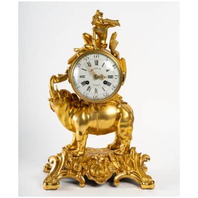 Louis XV style clock.