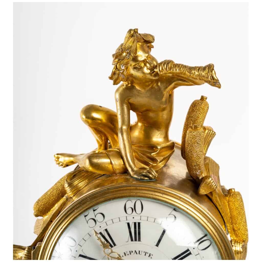 Louis XV style clock. 4