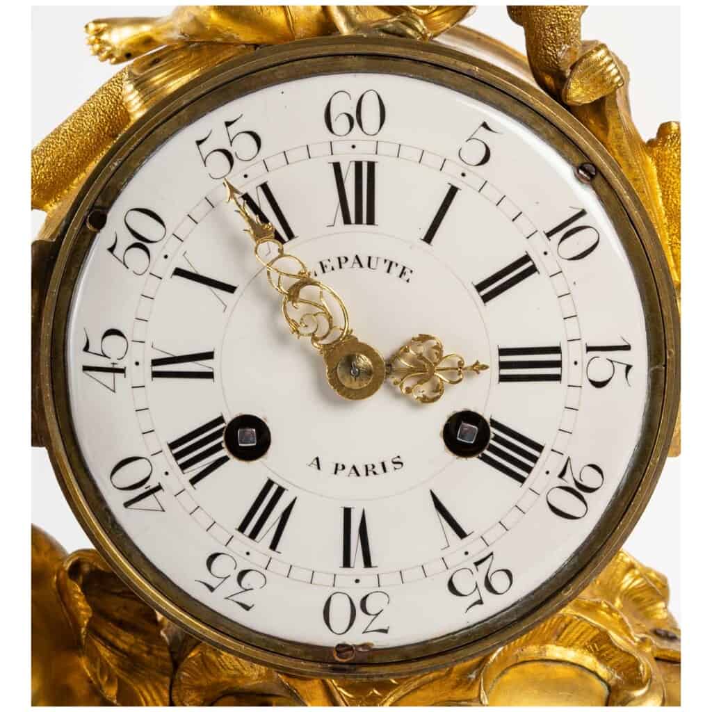 Louis XV style clock. 5