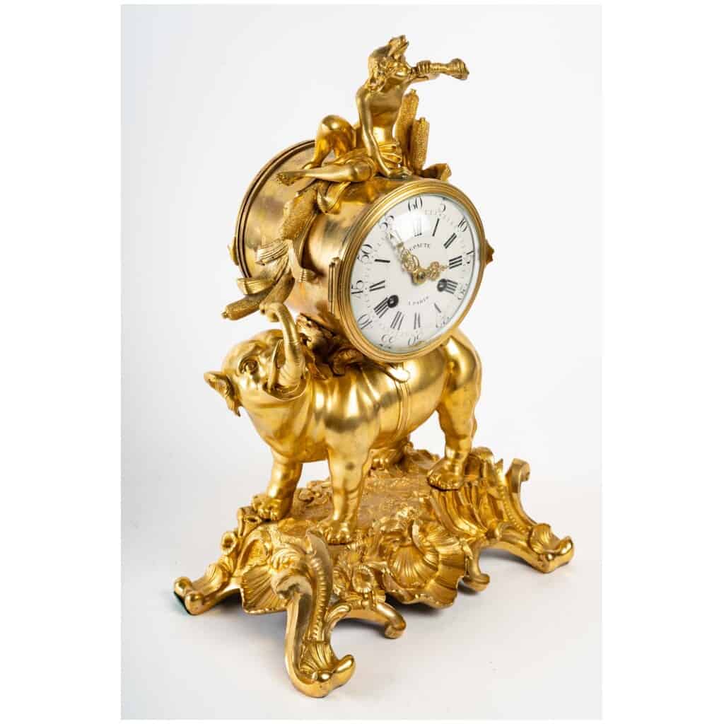 Louis XV style clock. 6