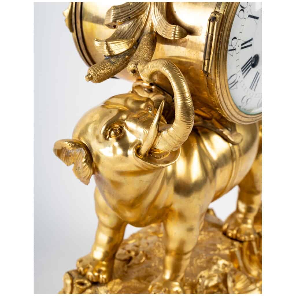 Louis XV style clock. 7