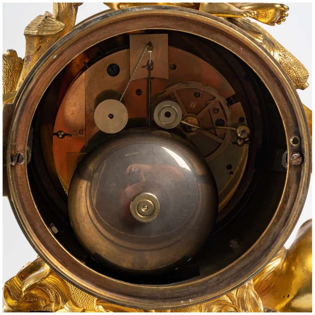 Louis XV style clock. 9