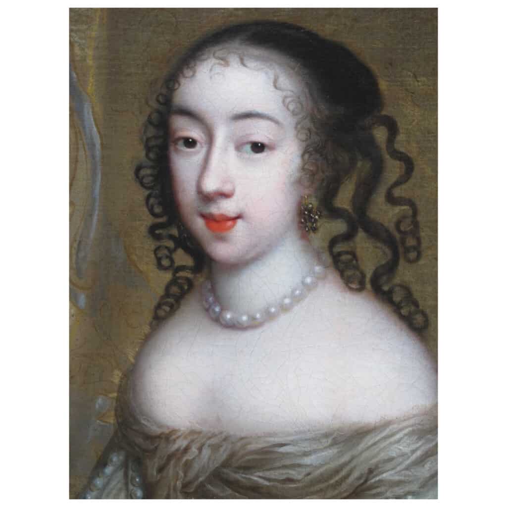 Charles Beaubrun (1604 – 1694): Portrait d’Henriette d’Angleterre, duchesse d’Orléans. 7