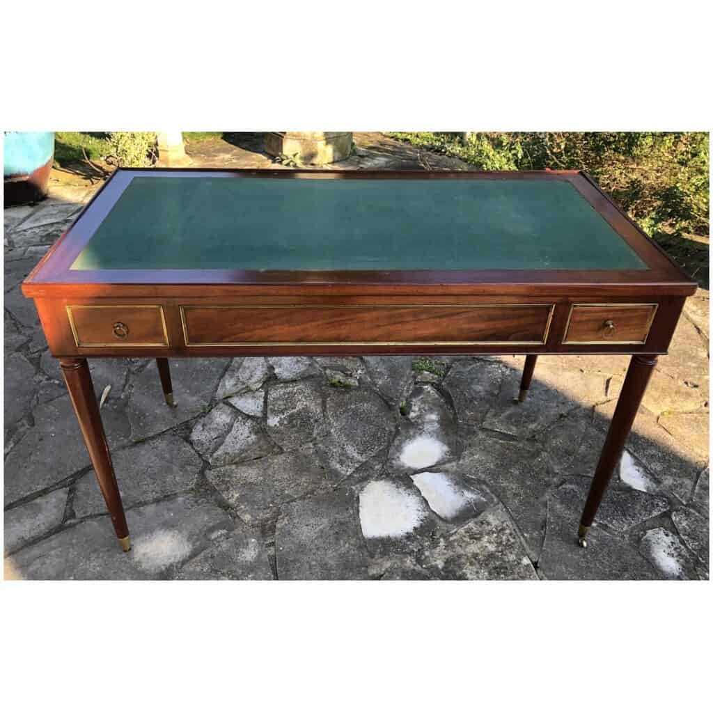 Tric-trac Games Table And 8th Century Office Stamped Nicolas Petit XNUMX