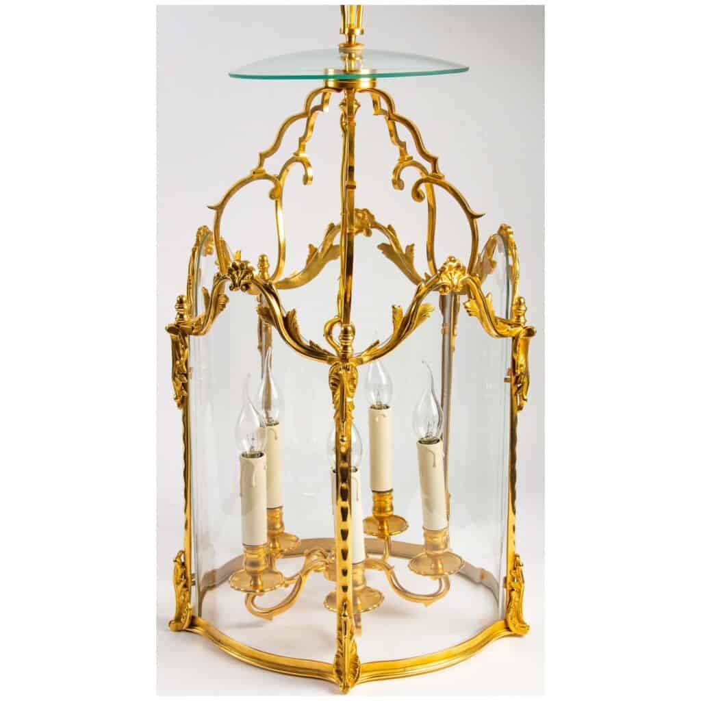 Pair of Louis XV style lanterns. 5