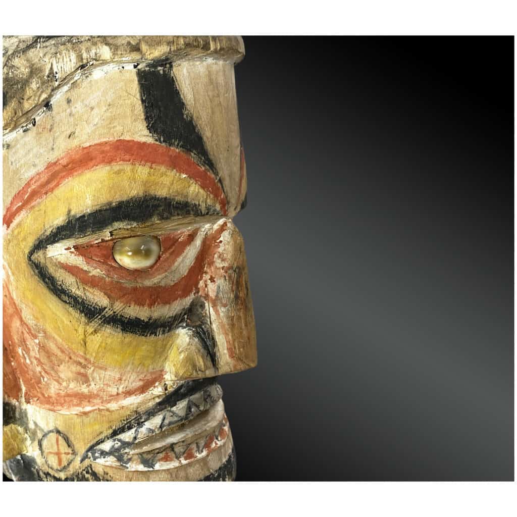 TETE anthropomorphe Culture Malangan, Nouvelle-Irlande, Papouasie-Nouvelle-Guinée 3