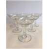 6 Coupes à champagne Saint-Louis Sapho 9