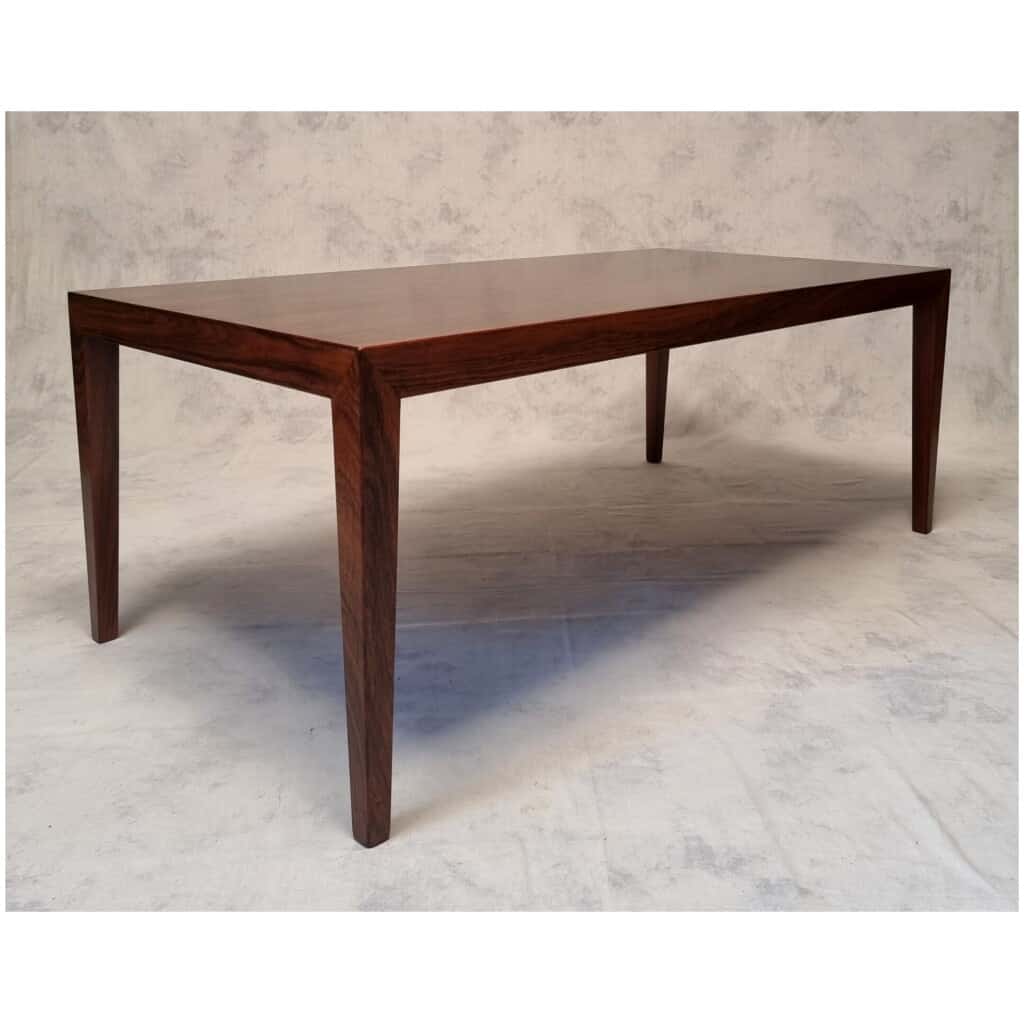 Table Basse de Séverin Hansen pour Haslev Møbelsnedkeri – Palissandre – Ca 1960 3