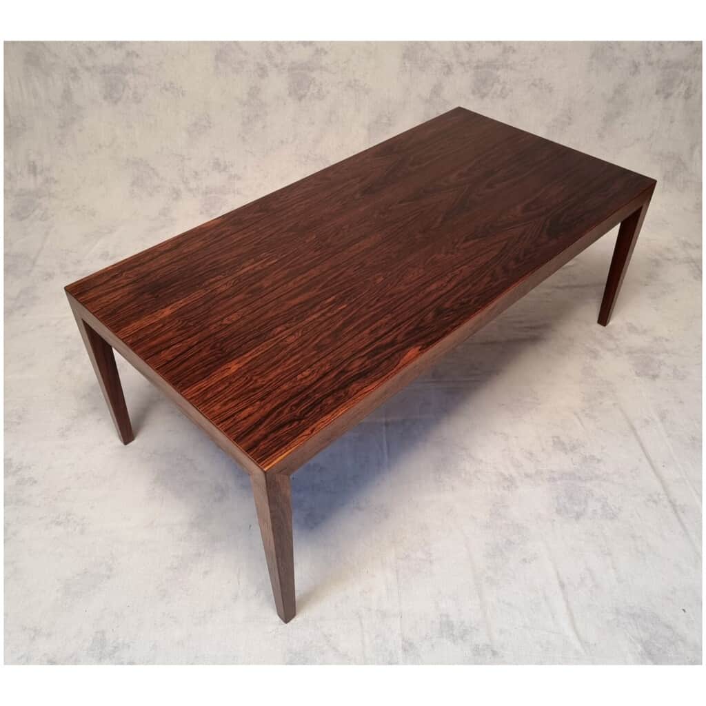 Table Basse de Séverin Hansen pour Haslev Møbelsnedkeri – Palissandre – Ca 1960 4