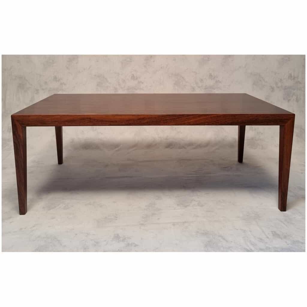 Table Basse de Séverin Hansen pour Haslev Møbelsnedkeri – Palissandre – Ca 1960 5