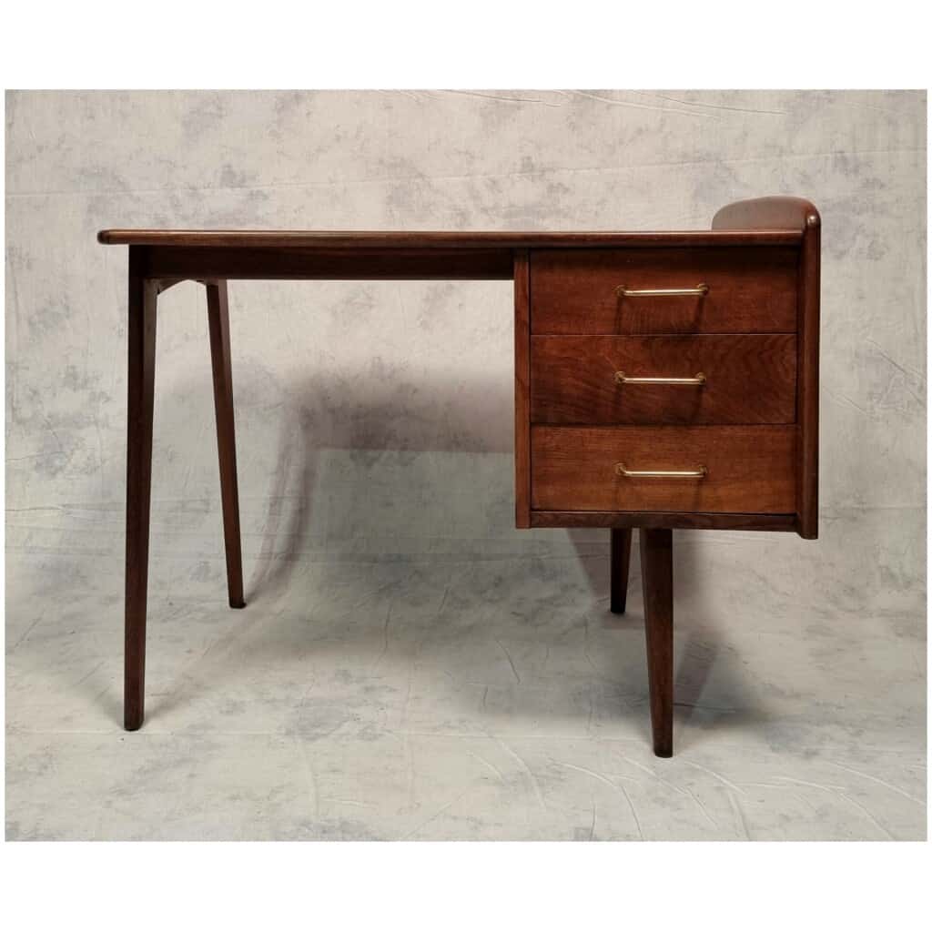 Reconstruction Period Desk – Oak – Ca 1950 5