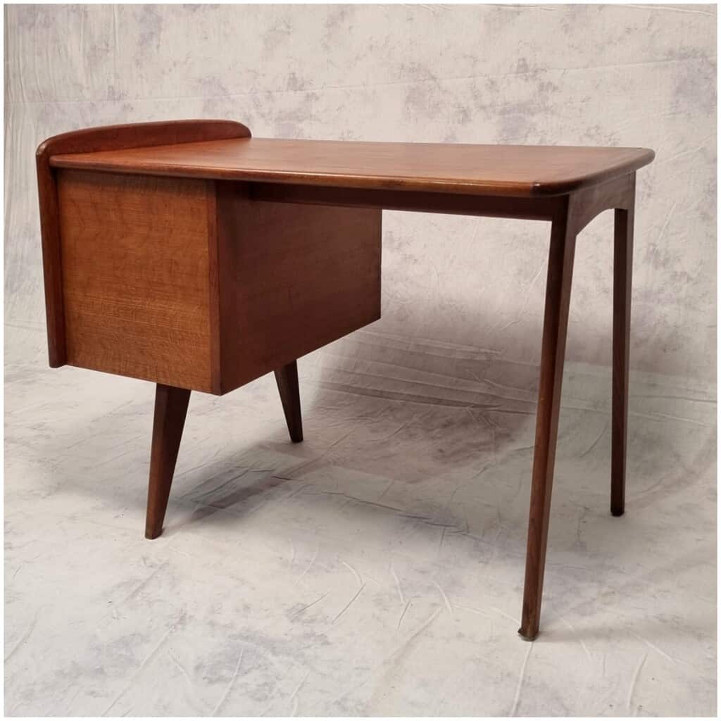 Bureau Époque Reconstruction – Chêne – Ca 1950 7