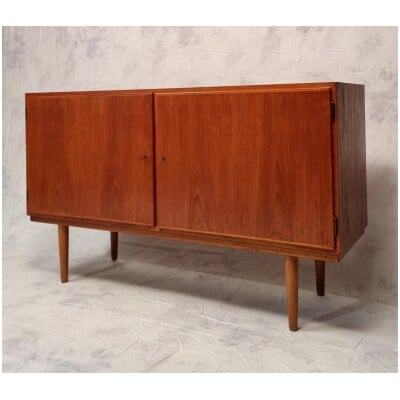 Scandinavian Sideboard By Carlo Jensen For Hundevad & Co - Teak - Ca 1960