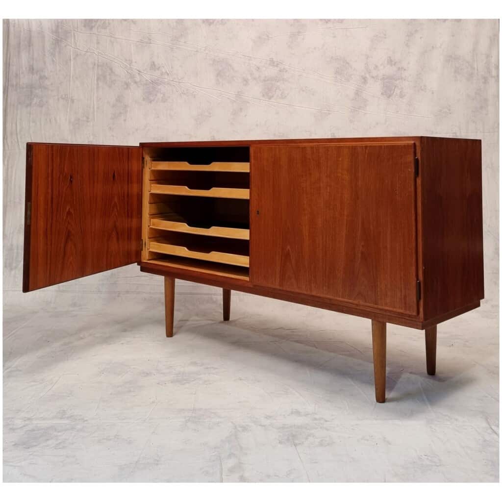 Scandinavian Sideboard By Carlo Jensen For Hundevad & Co - Teak - Ca 1960 9