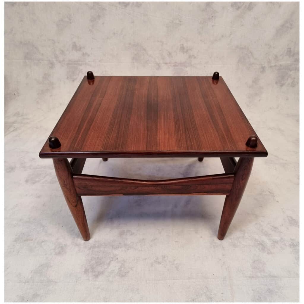 Pair of Side Tables from Illum Wikkelsø – N°272 – Rosewood – Ca 1950 8