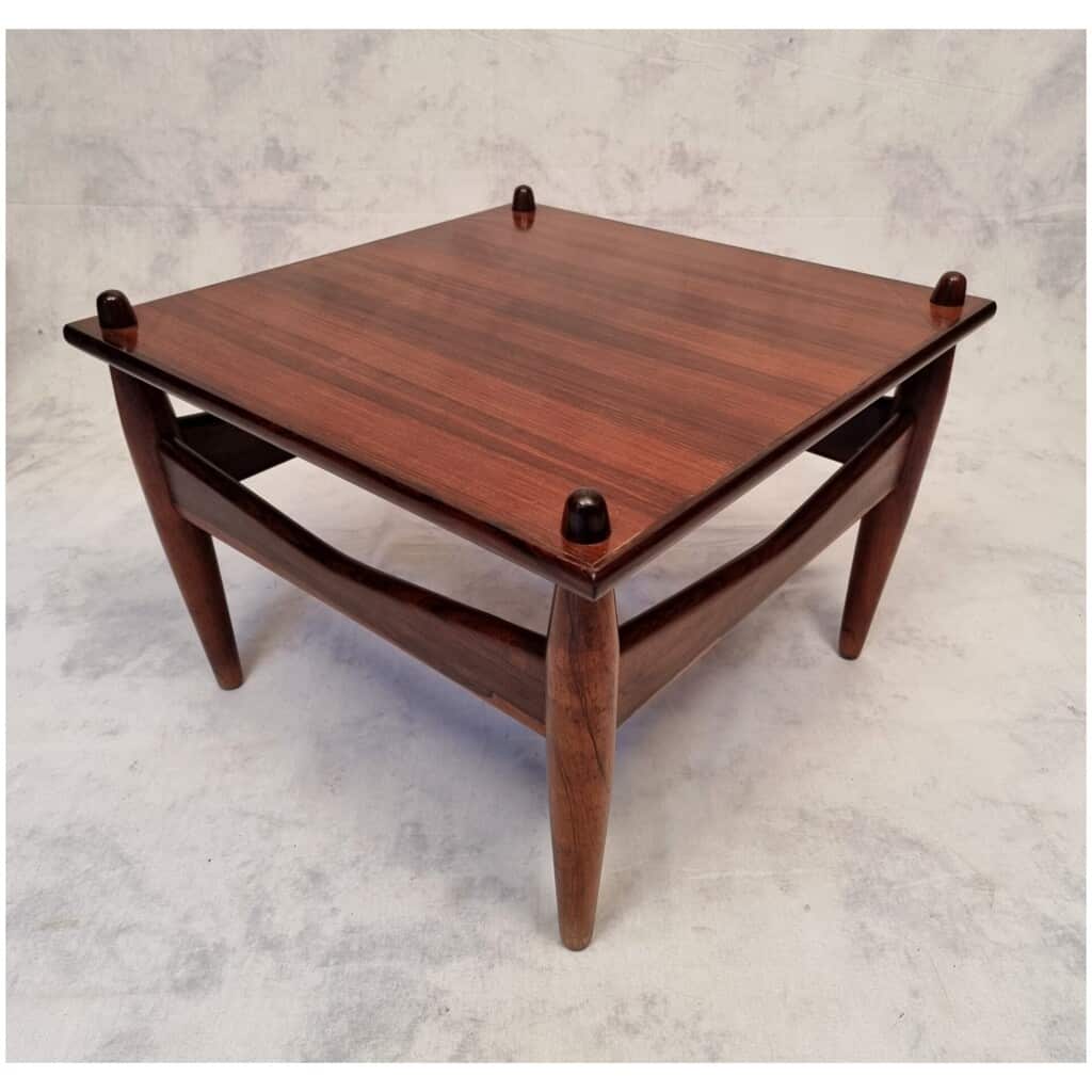 Paire de Tables d’Appoint d’Illum Wikkelsø – N°272 – Palissandre – Ca 1950 10