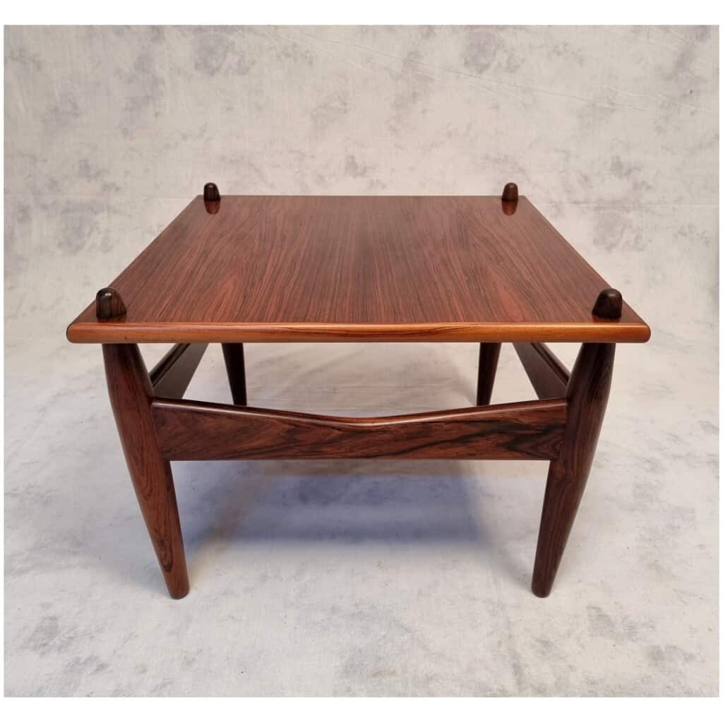 Pair of Side Tables from Illum Wikkelsø – N°272 – Rosewood – Ca 1950 13