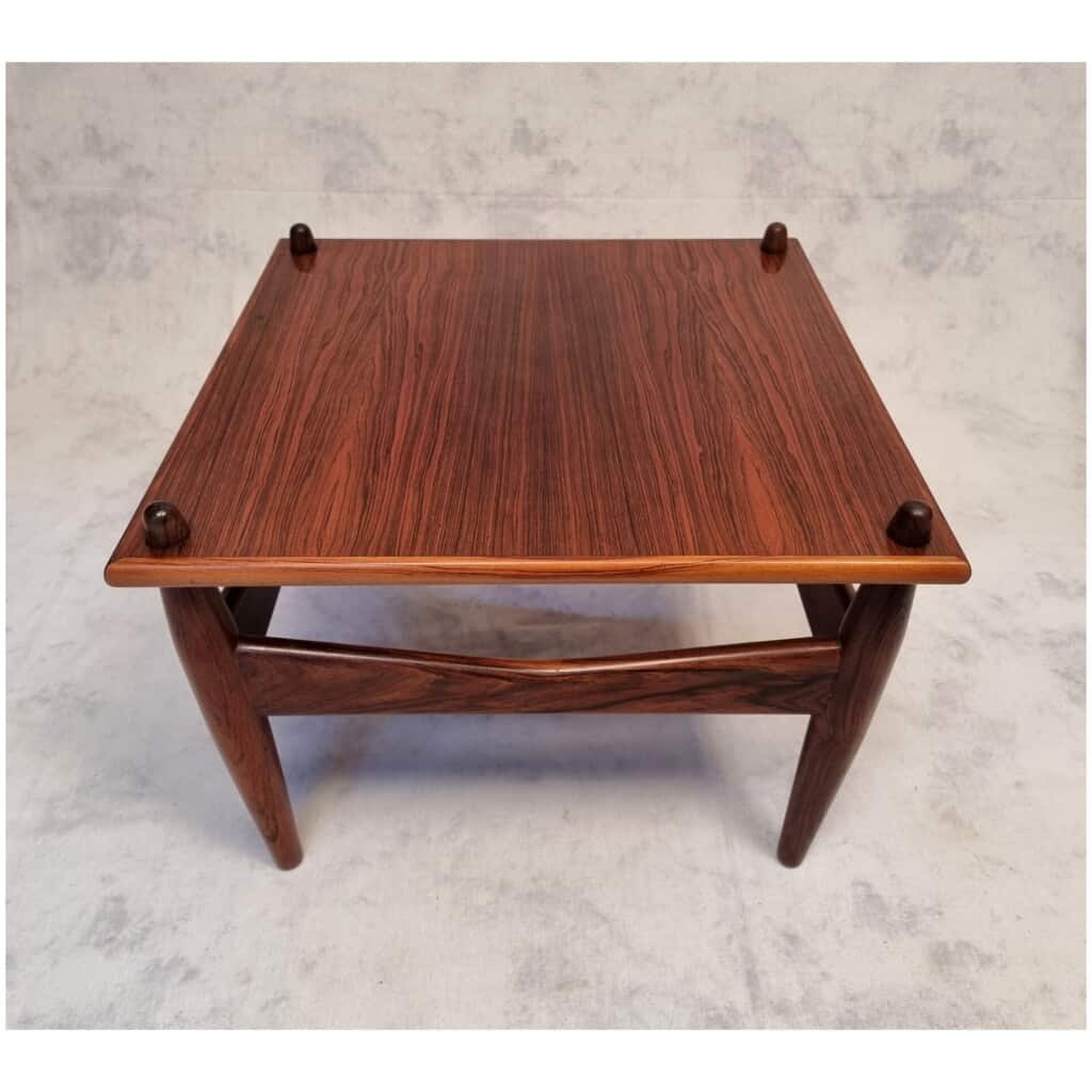 Paire de Tables d’Appoint d’Illum Wikkelsø – N°272 – Palissandre – Ca 1950 14