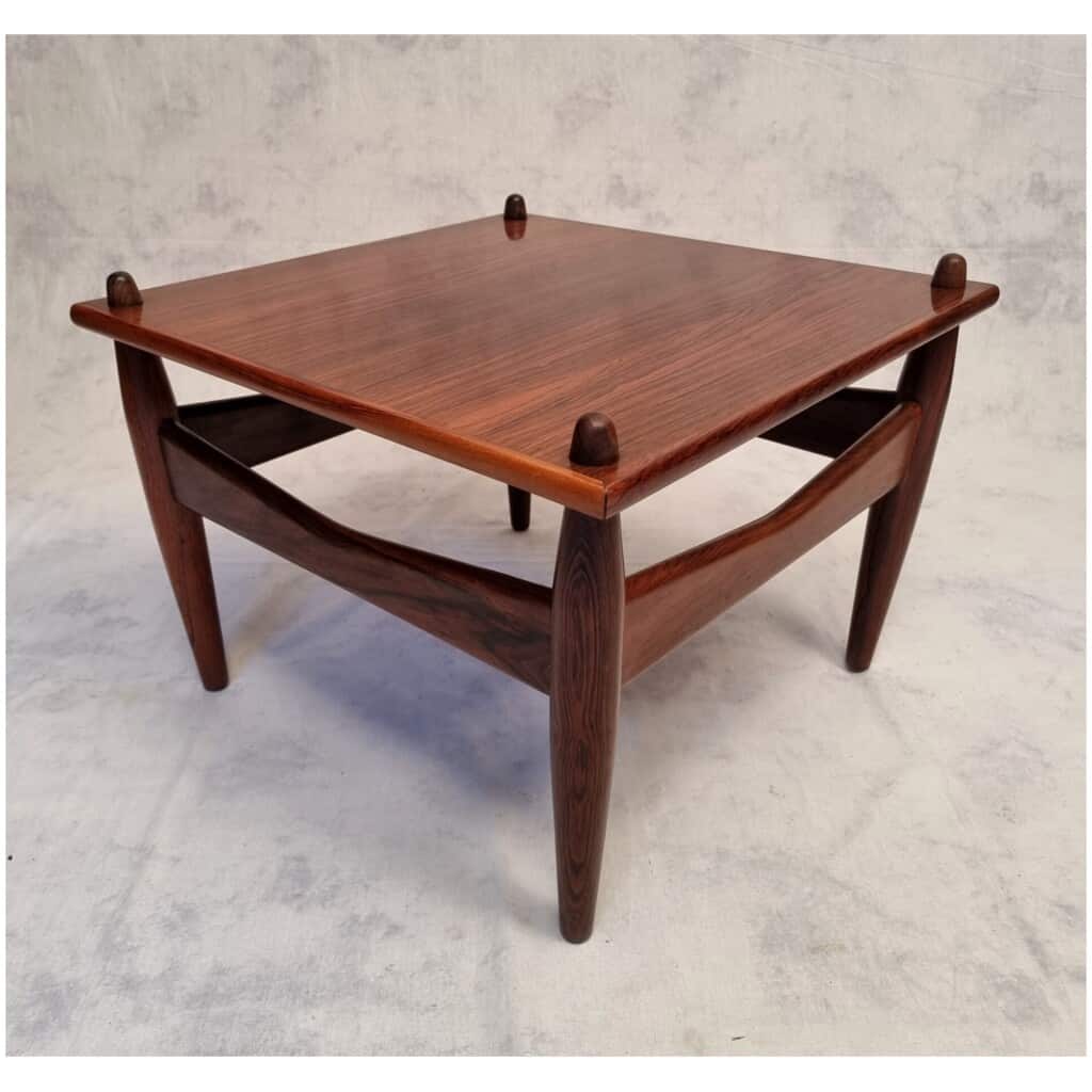 Pair of Side Tables from Illum Wikkelsø – N°272 – Rosewood – Ca 1950 16