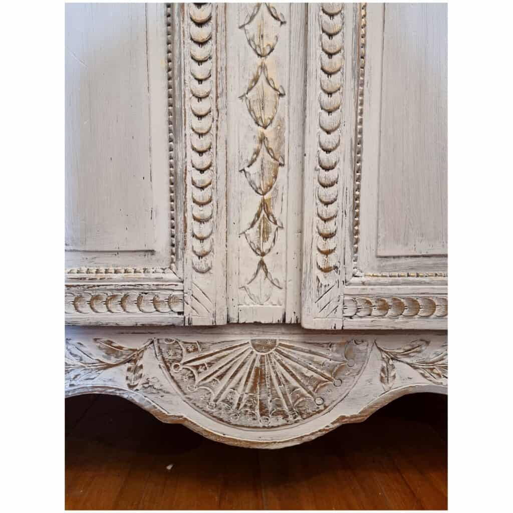 Armoire Normande De Mariage Époque Louis XV – Chêne – 18ème 11