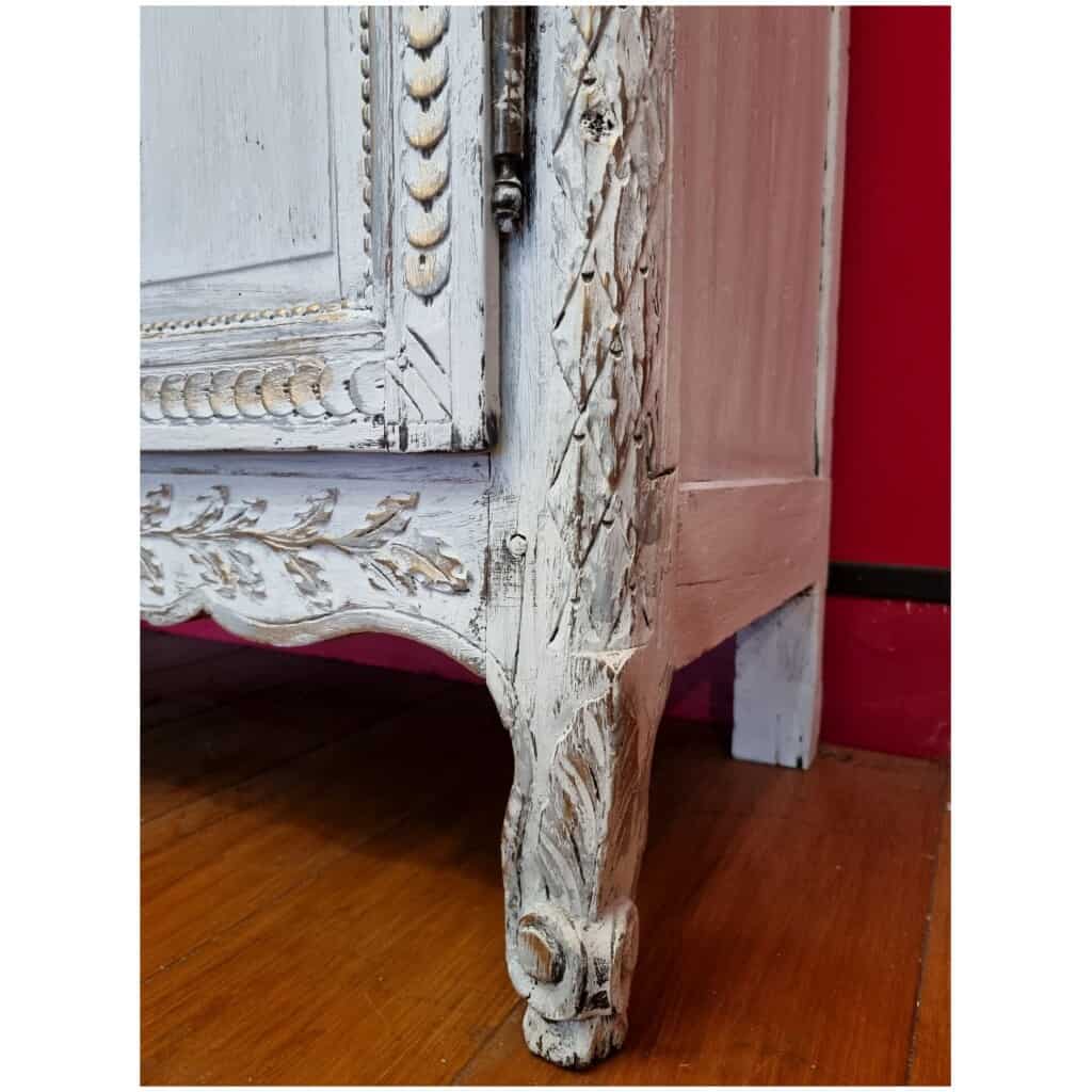 Armoire Normande De Mariage Époque Louis XV – Chêne – 18ème 12