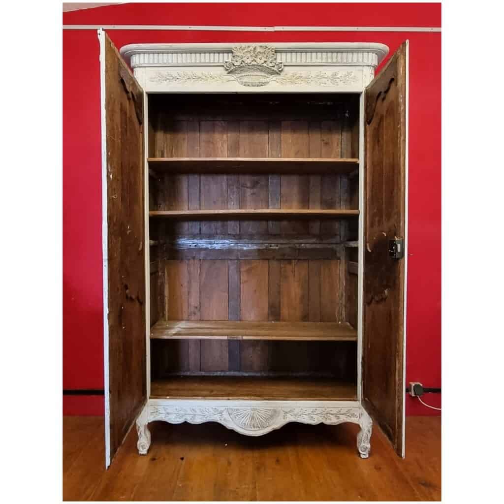 Armoire Normande De Mariage Époque Louis XV – Chêne – 18ème 4