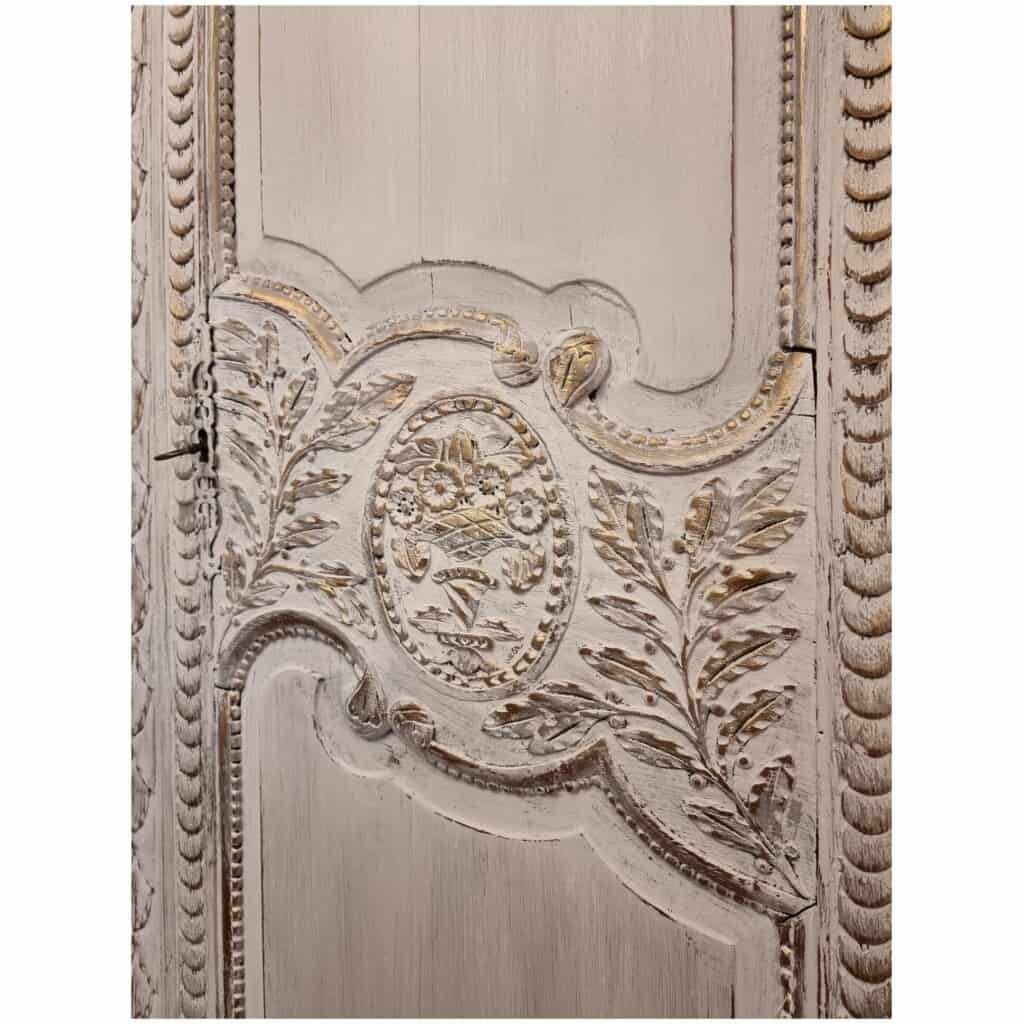 Armoire Normande De Mariage Époque Louis XV – Chêne – 18ème 9