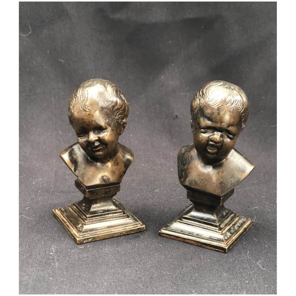 Sculptures En Bronze : Jean Qui Rit Et Jean Qui Pleure 3