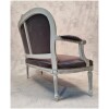 Banquette de Style Louis XVI – Bois Patiné et Rechampi -19ème 18