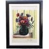 BUFFET Bernard The anemones Original color lithograph signed 17 BUFFET Bernard The anemones Original color lithograph signed 17