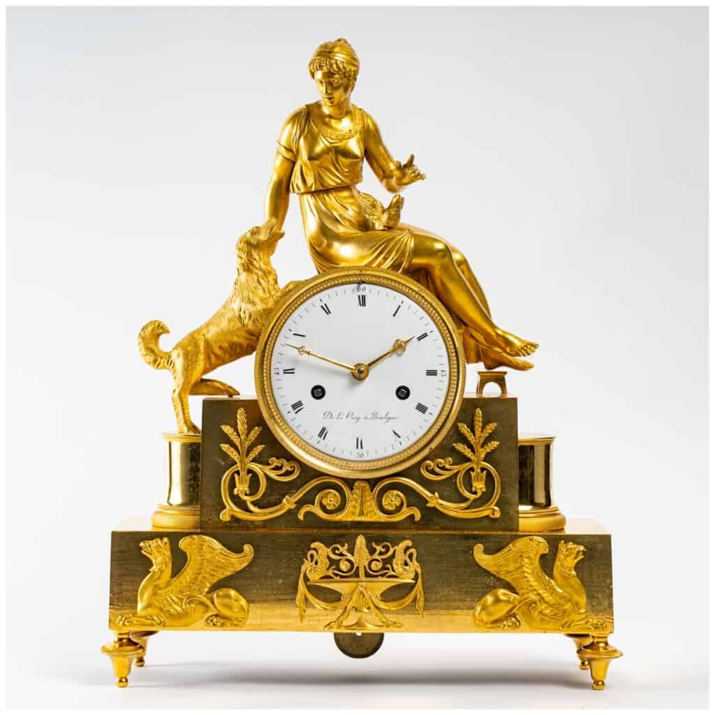 Clock from the 1st Empire period (1804 - 1815). 3