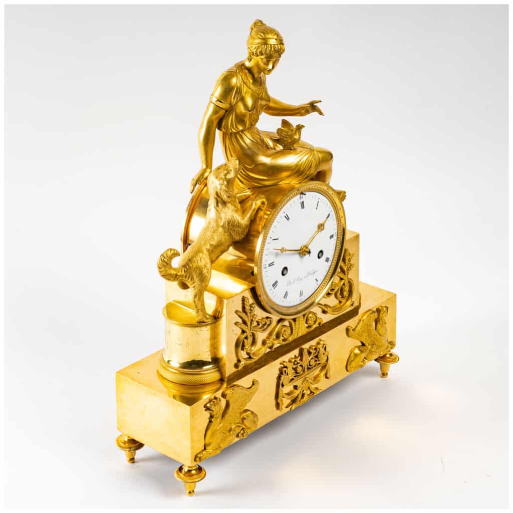 Clock from the 1st Empire period (1804 - 1815). 6