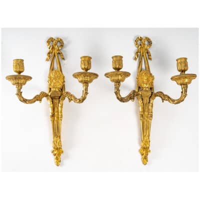 PAIR OF LOUIS PERIOD Sconces XVI (1774 – 1793). 3