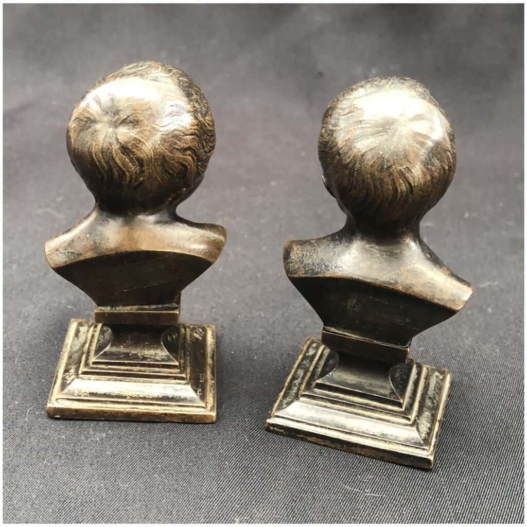 Bronze Sculptures: Laughing Jean And Crying Jean 4