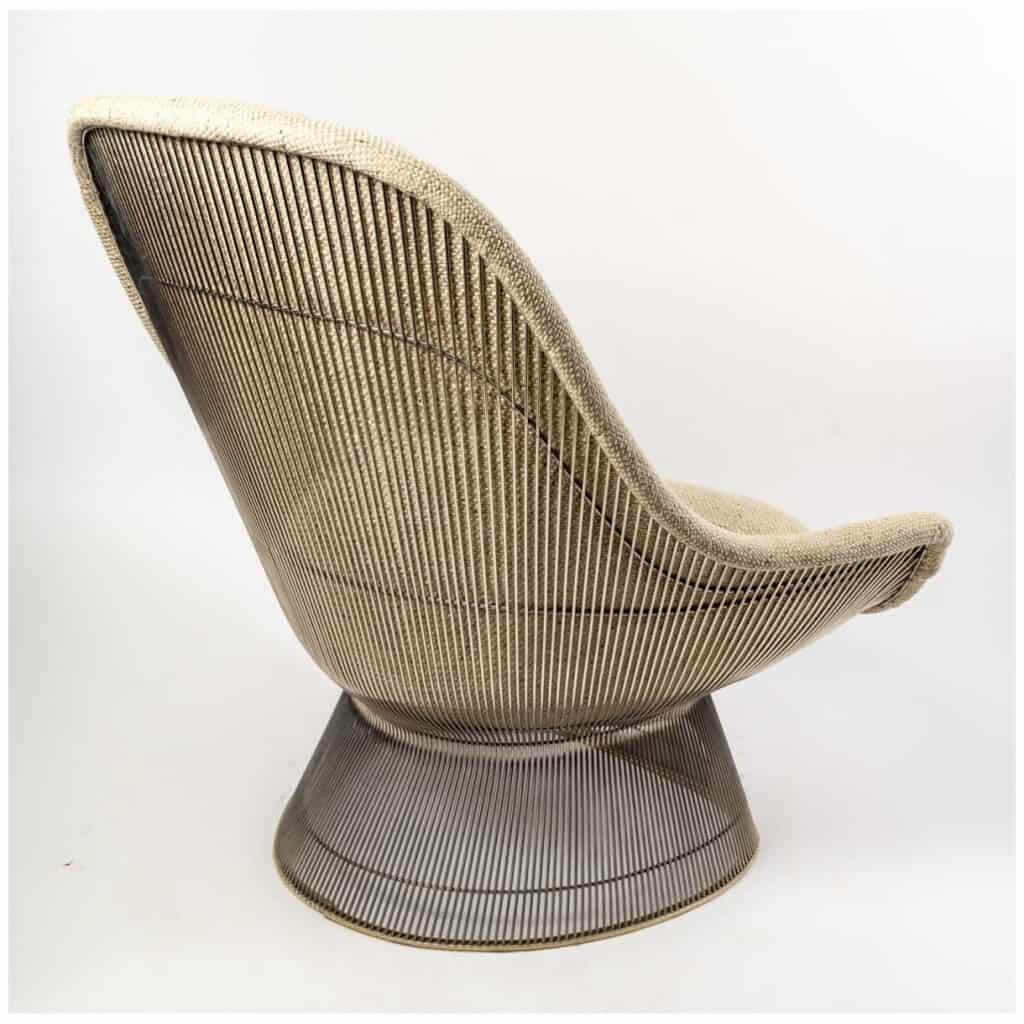 1970 Warren Platner, Grand Fauteuil Modèle « 1705 », Ed. Knoll 4