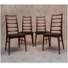 Série de quatre chaises de Niels Koefoed modèle Lis pour Koefoed Hornslet – Teck – Ca 1960 15