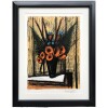 BUFFET Bernard Still life with vase of poppies and anemones Color lithograph justified 9 BUFFET Bernard Still life with vase of poppies and anemones Color lithograph justified 9