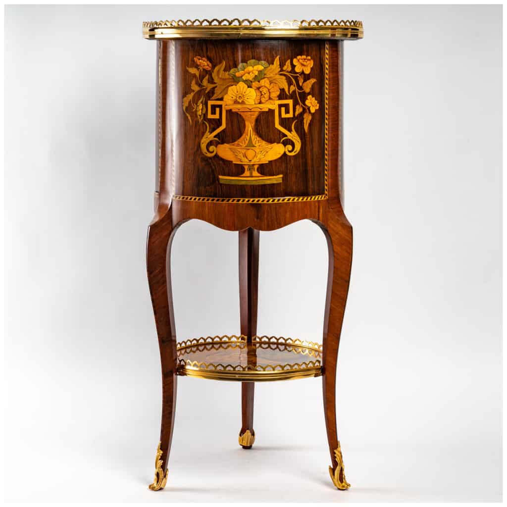 Napoleon III period coffee table (1851 - 1870). 9