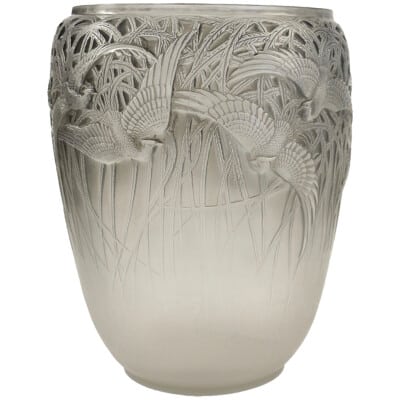 René Lalique : Vase « Aigrettes » – 1931